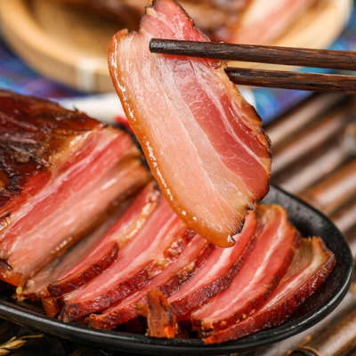 重庆特产巫溪特色腊肉农家自养猪肉柏树烟熏腊肉风味腊肉